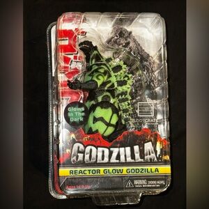 Sealed NECA Godzilla Reactor Glow Action Figure Lootcrate Exclusive
